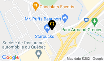 Boston Pizza in Ville de Québec map