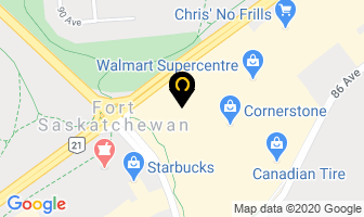 Boston Pizza in Fort Saskatchewan map