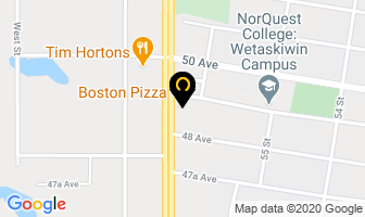 Boston Pizza in Dorchester map