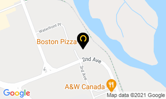 Boston Pizza in Whitehorse map