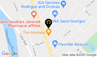 Boston Pizza in Saint-Georges map