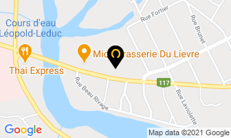 Boston Pizza in Lebel-sur-Quévillon map
