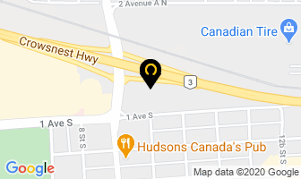 Boston Pizza Northside & Westside Deliveries in Lethbridge map