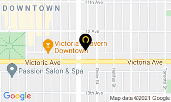 Botanica Restaurant in Regina map