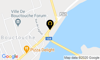 Boucher Alyre Qc in Bouctouche map