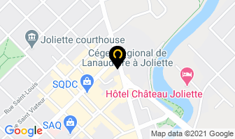 Boucher Champagne Thiffault Inc in Joliette map