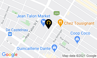 Boucherie An-Nasr in Montreal map