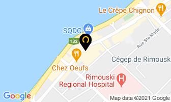Boucherie Des Halles in Rimouski map