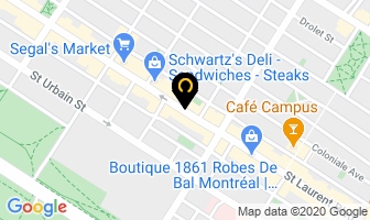 Boucherie Fairmount in Montreal map