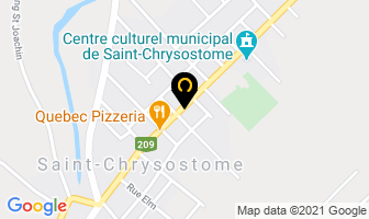 Boucherie St Chrysostome in Golden map