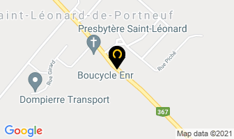 Boucycle Enr in Saint-léonard-de-portneuf map