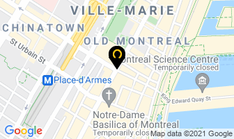 Boudet Transcom in Montreal map