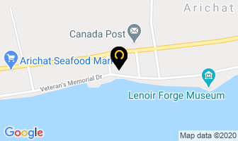 Boudreau C H Funeral Home Ltd in Arichat map