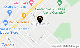 Boughen Nurseries Limited in Nipawin map