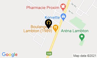 Boulanger Maryse in Lambton map
