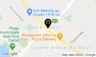 Boulangerie La Farandole in Sainte-Adèle map