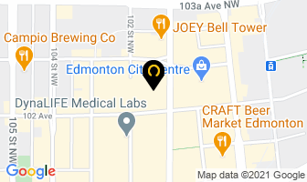 Boulevard Diamonds in Edmonton map