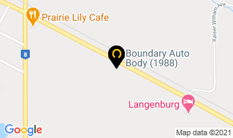 Boundary Auto Body (1988) Ltd in Langenburg map