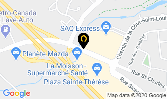 Boutique Alliance A.l in Sainte-Thérèse map