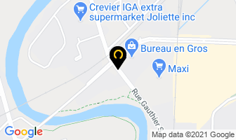 Boutique Atlas Inc in Joliette map