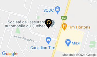 Boutique Aux 1000 Points in Alma map