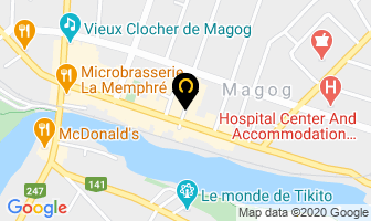 Boutique Chaman - Nouvelle Conscience in Magog map