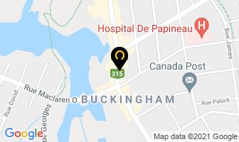 Boutique Contraste in Gatineau map
