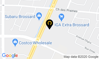 Boutique Du Plancher in Brossard map