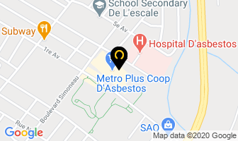 Boutique Du Voyage in Asbestos map