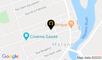 Boutique Et Coiffure Nelson Fortin in Matane map