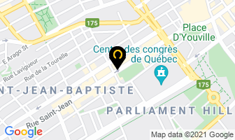 Boutique Exil in Ville de Québec map