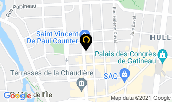 Boutique Gloria in Gatineau map