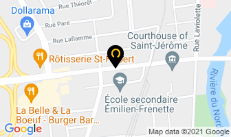 Boutique Griffon St-Jerome in Saint-Jérôme map