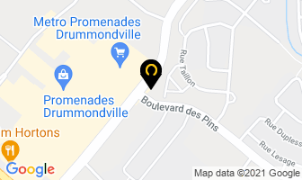 Boutique Impact in Drummondville map
