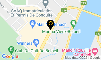 Boutique Mondo Bimbi in Beloeil map