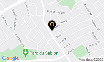 Boutique Option Inc in Laval map