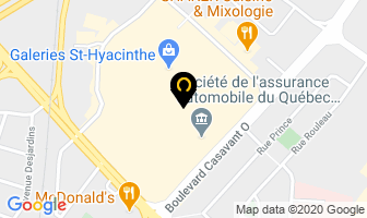 Boutique Pluss in Saint-Hyacinthe map