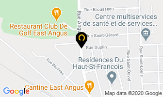 Boutique Pluss in East Angus map