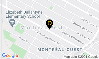 Boutique Rhonda in Montréal-Ouest map