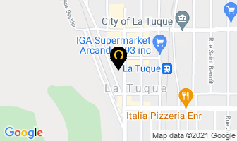 Boutique Rouge Marine in La Tuque map