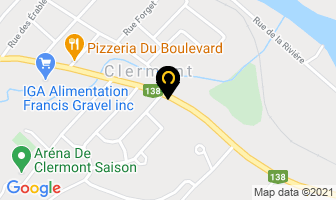 Boutique Textstyle in Clermont map