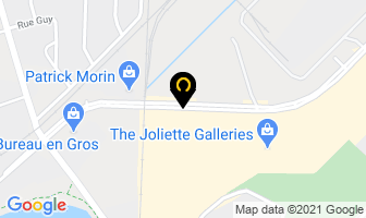 Boutiques Neron Inc in Joliette map
