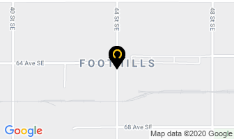 Bow City Crane Services Ltd in Calgary map