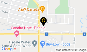 Bow Mar Sales Ltd in Tisdale map