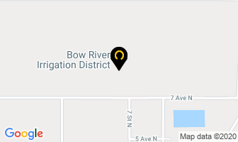 Bow River Irrigation District in Sherwood Park map