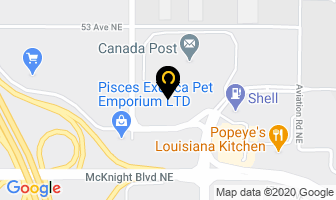 Bow Valley Community Club in Calgary map