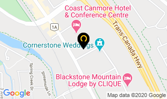 Bow Valley Denture Centre in Canmore map