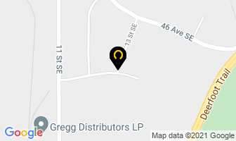 Bow West Wall Systems Inc in Calgary map