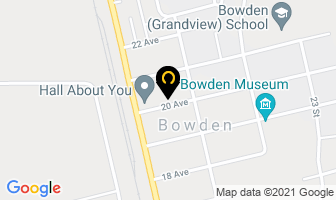 Bowden Liquor Store in Bowden map
