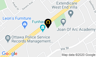 Bowen Windows in Guelph map